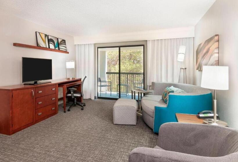 جناح سرير كينج, Courtyard Asheville