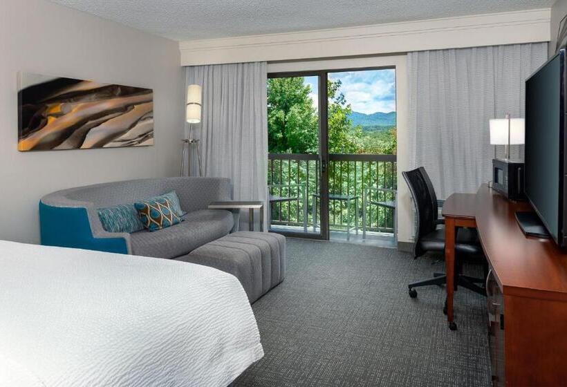غرفة قياسية مزوَّدة بشُرفة, Courtyard Asheville