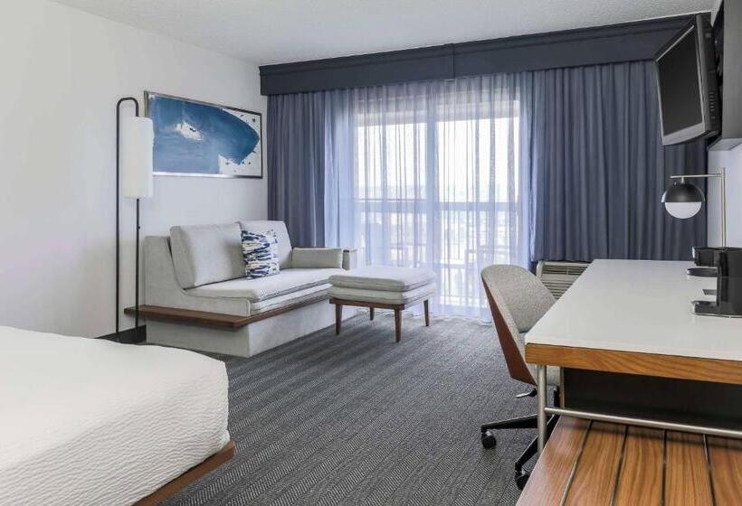 带大床的标准间, Courtyard By Marriott Denver Golden/red Rocks