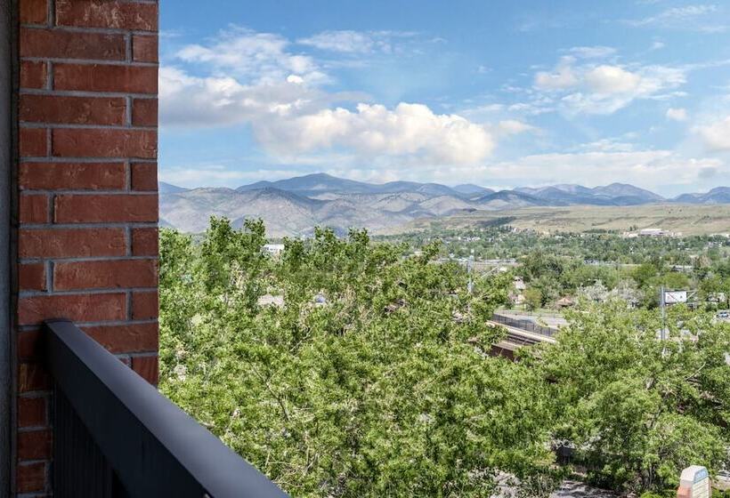 带2个双人床的标准工作室, Courtyard By Marriott Denver Golden/red Rocks