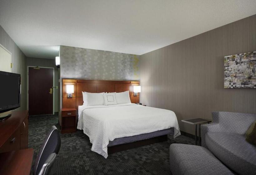 스탠다드 룸 킹사이즈 침대, Courtyard Chicago St. Charles