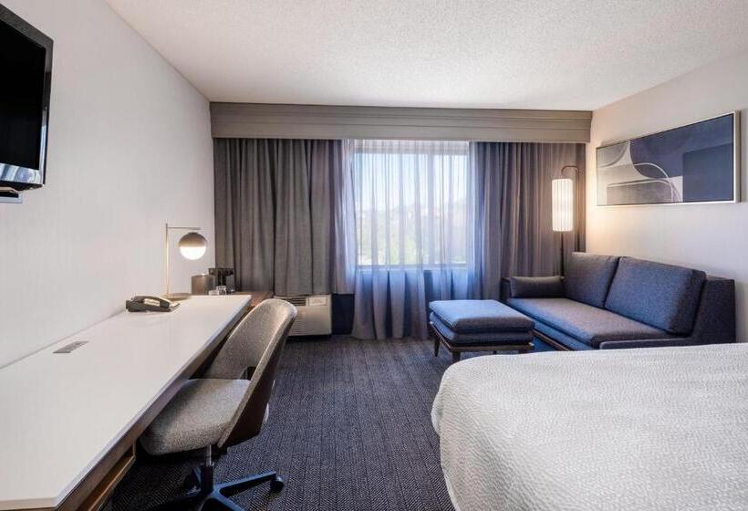 带大床的标准间, Courtyard By Marriott Colorado Springs South