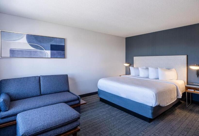 带大床的标准间, Courtyard By Marriott Colorado Springs South