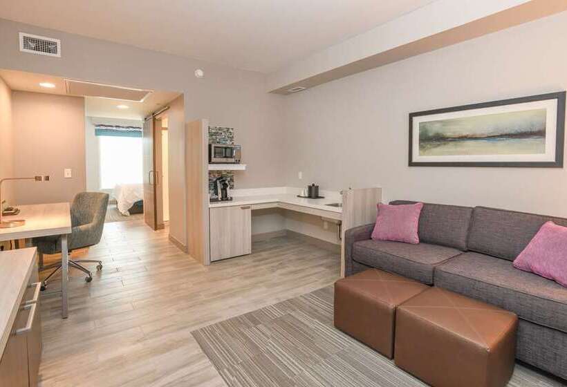 带大床的豪华间, Hilton Omaha