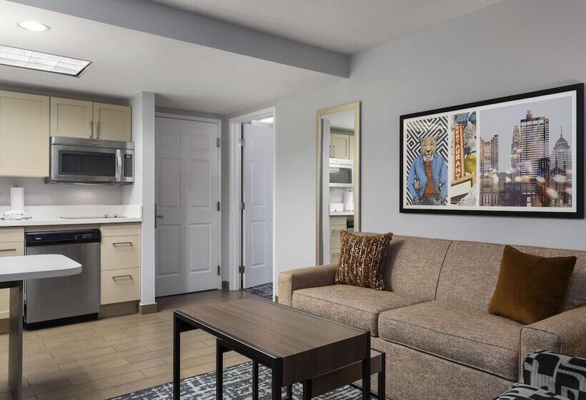 جناح غرفتين نوم, Homewood Suites By Hilton Columbus/airport