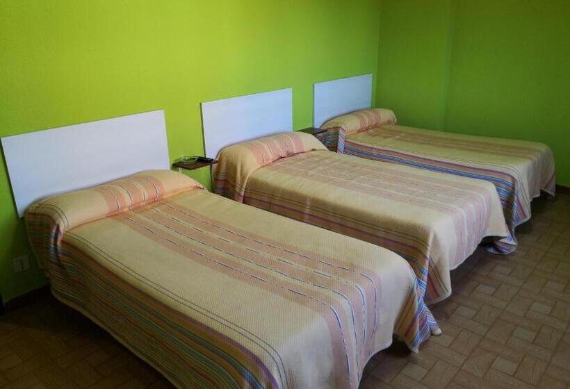 ルームシェアのワンベッド, Pensión Plaza