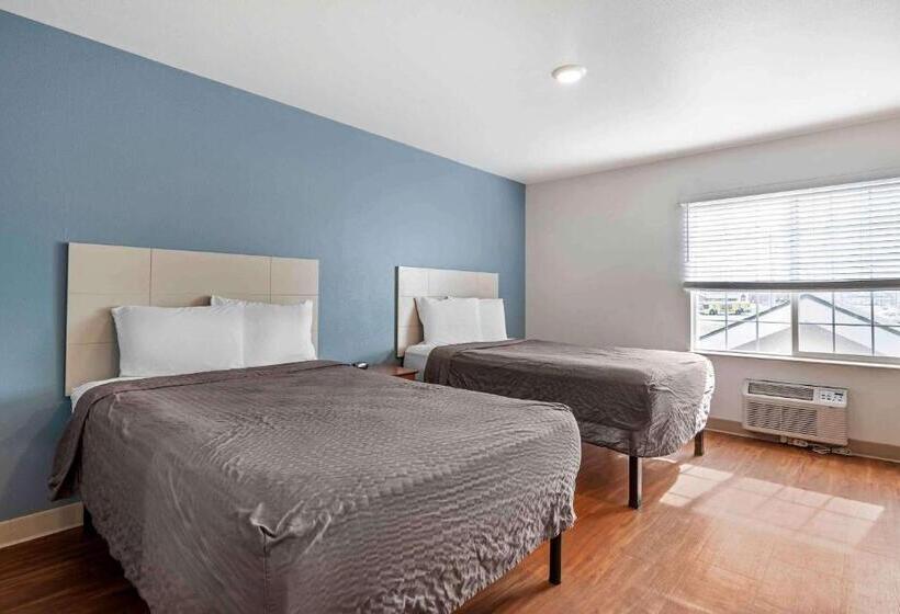 اتاق استاندارد با 2 تخت دوبل, Extended Stay America Select Suites  Wichita  South