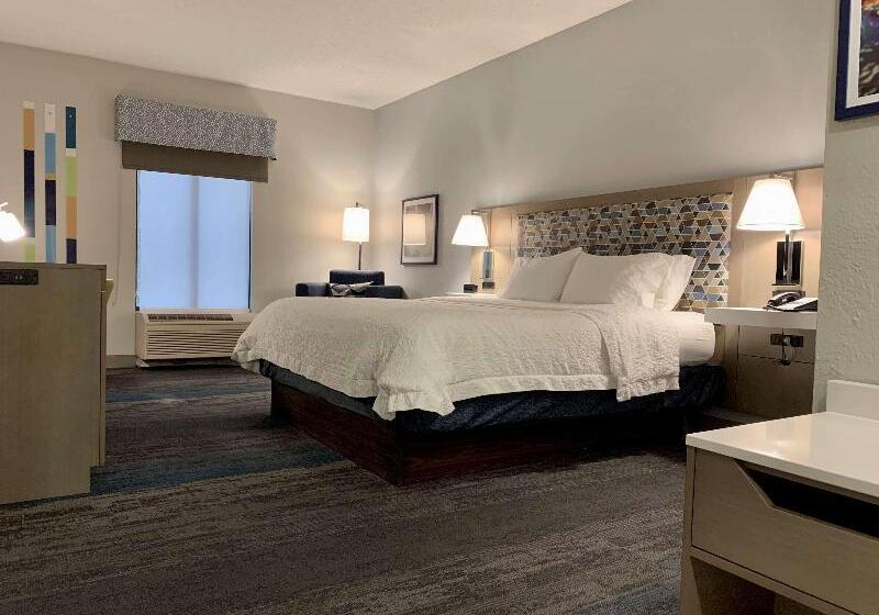 غرفة قياسية سرير كينج, Hampton Inn Cumming
