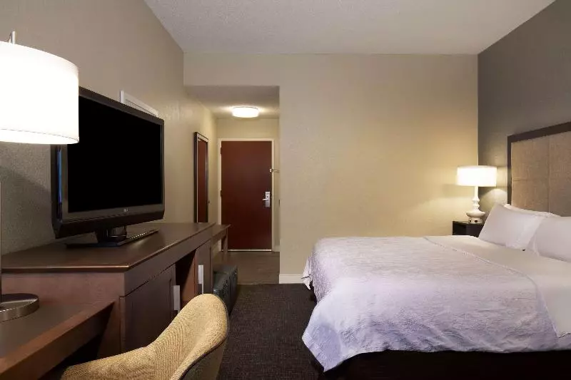 キングサイズベッドのスタンダードルーム, Hampton Inn Lawrenceville