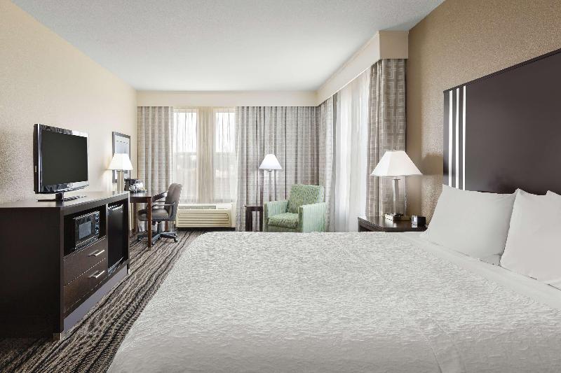 带大床的标准间, Hampton Inn & Suites Mountain View