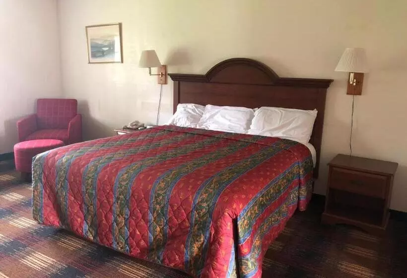 اتاق استاندارد با تخت بزرگ, Red Carpet Inn Syracuse Airport