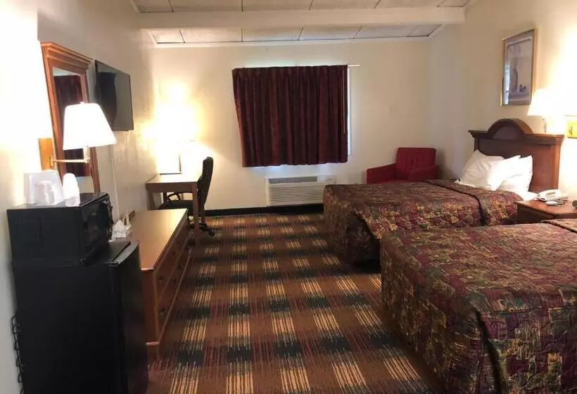 اتاق استاندارد با 2 تخت دوبل, Red Carpet Inn Syracuse Airport
