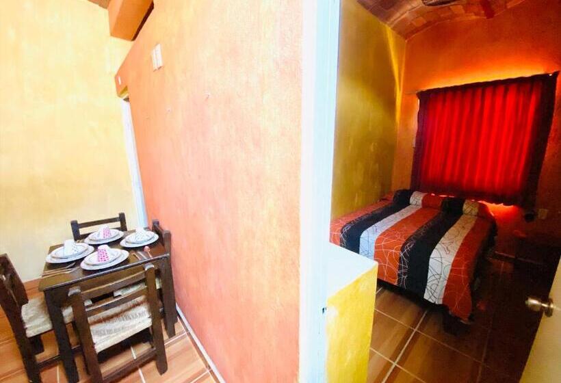 חדר סטנדרט שתי מיטות זוגיות, Bungalows El Rincon De La Riviera