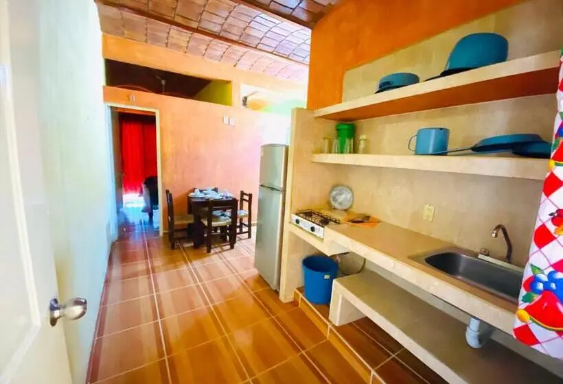 ２ダブルベッドのスタンダードルーム, Bungalows El Rincon De La Riviera