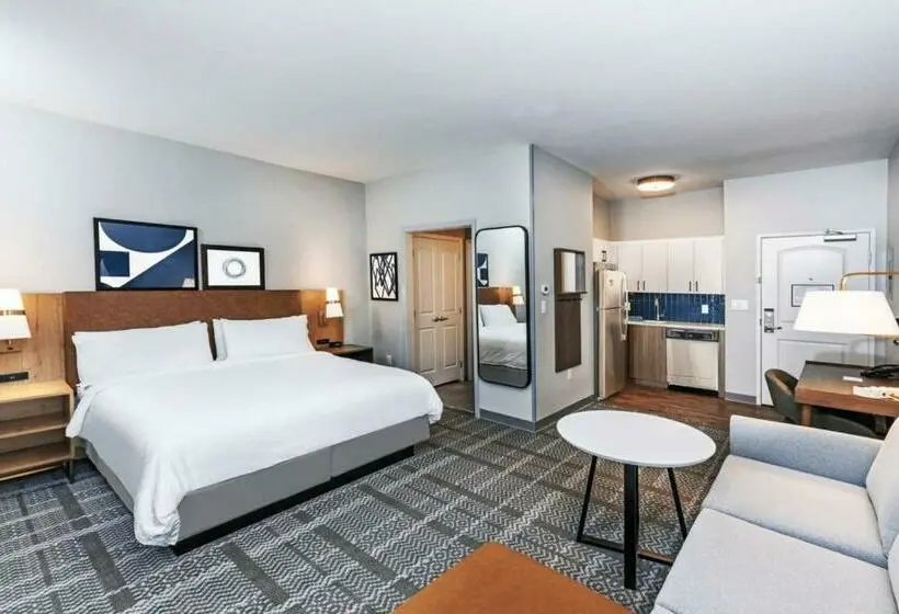 キングサイドベッドのスタンダードワンルーム, Staybridge Suites Waco South   Woodway, An Ihg