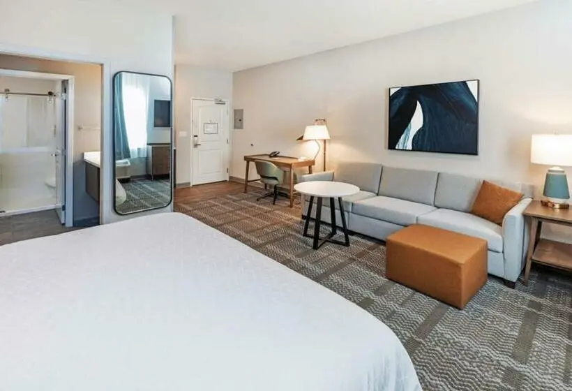 キングサイドベッドのスタンダードワンルーム, Staybridge Suites Waco South   Woodway, An Ihg