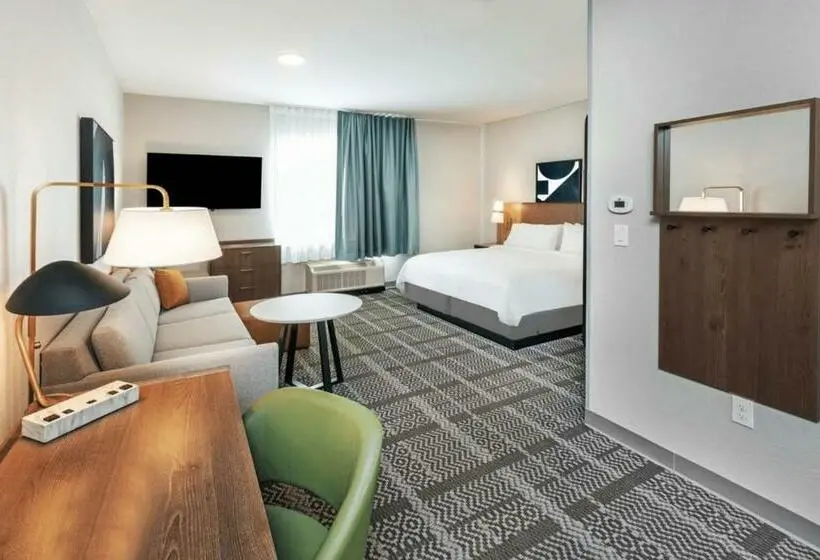 キングサイドベッドのスタンダードワンルーム, Staybridge Suites Waco South   Woodway, An Ihg
