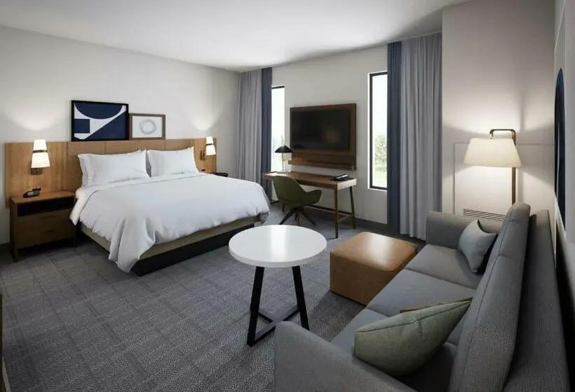 キングサイドベッドのスタンダードワンルーム, Staybridge Suites Waco South   Woodway, An Ihg