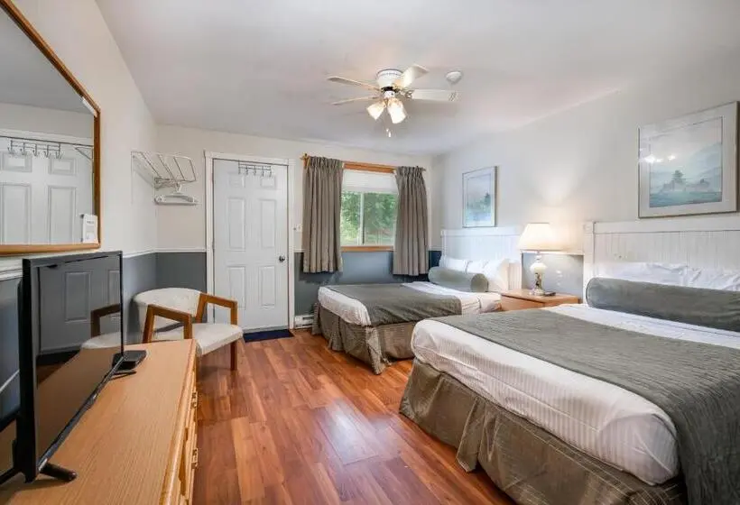 デラックスの４人部屋, Long Sault Motel