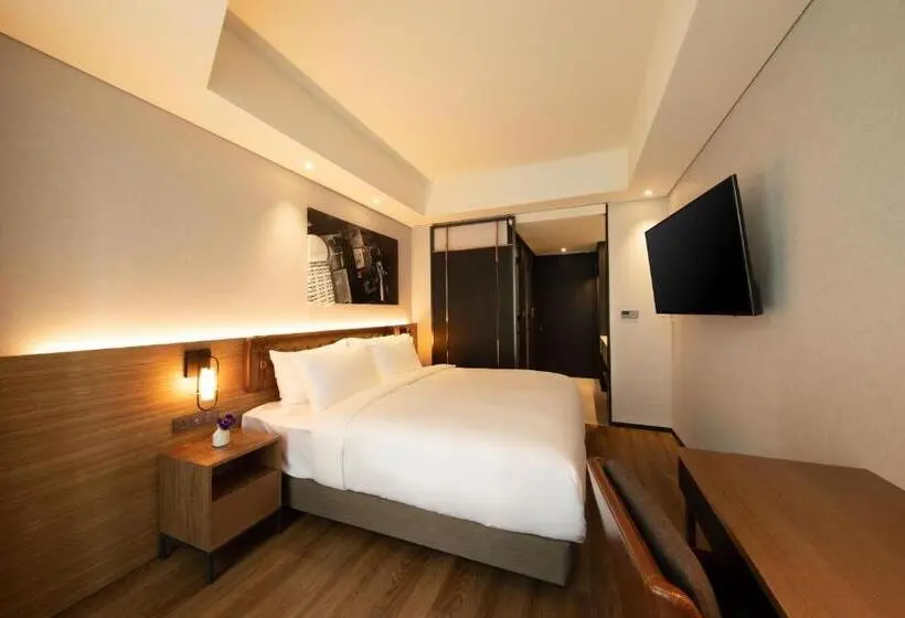 キングサイズベッドのデラックスルーム, Mercure Ambassador Seoul Hongdae