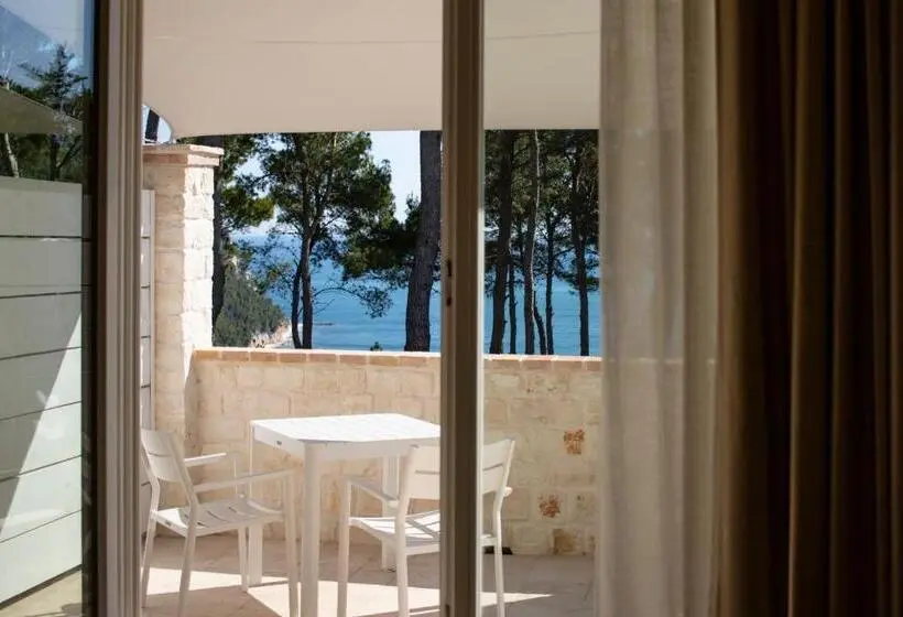 オーシャンビューデラックスルームバルコニー付き, San Michele Relais & Spa