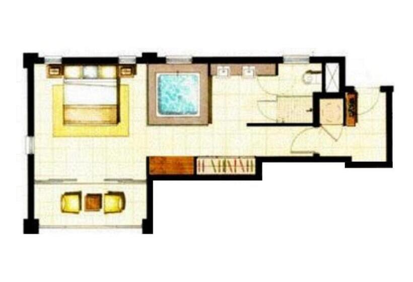 ガーデンビューのスタンダードワンルーム, Luxury Apartments At Temple Resort And Spa Port Douglas