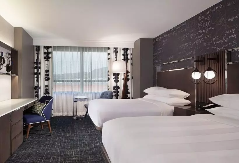 اتاق استاندارد با 2 تخت دوبل, Fremont Marriott Silicon Valley