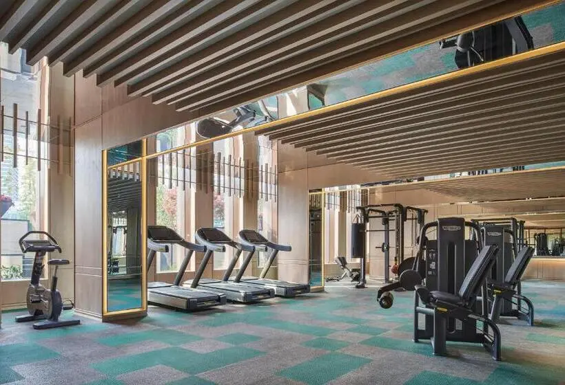 キングサイズベッドのスタンダードルーム, Park Hyatt Suzhou