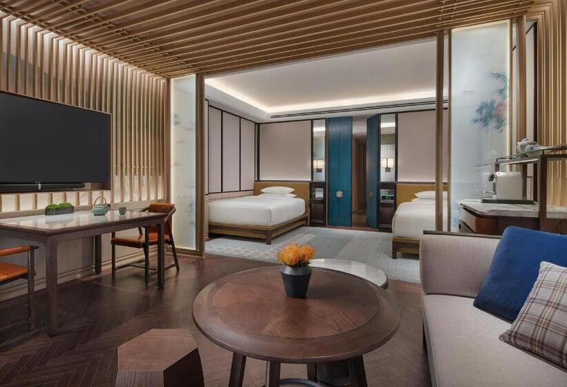 Номер Стандарт Вид на Город, Park Hyatt Suzhou
