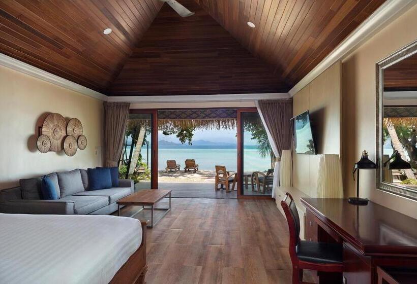 וילת דלוקס, חדר שינה 1 עם נוף לים, Mali Kradan