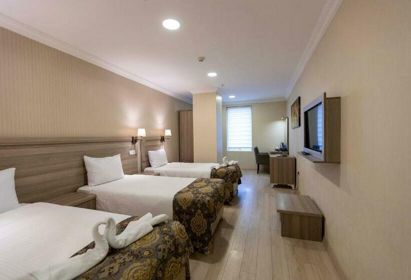 اتاق استاندارد چهار تخته, World Point Hotel Besyol