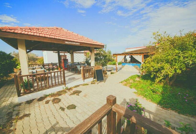 חדר סטנדרט לשלושה עם נוף לגינה, Castle Karpasia Guest House