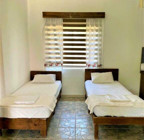 带花园景观的标准三人间, Castle Karpasia Guest House