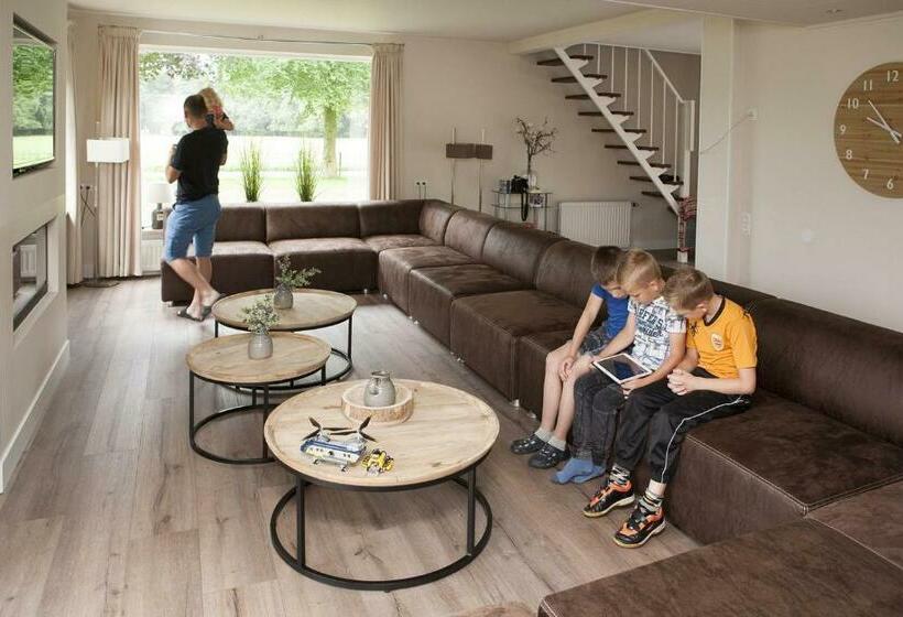 침실 1개 아파트, Groeps Villa 24 Pers