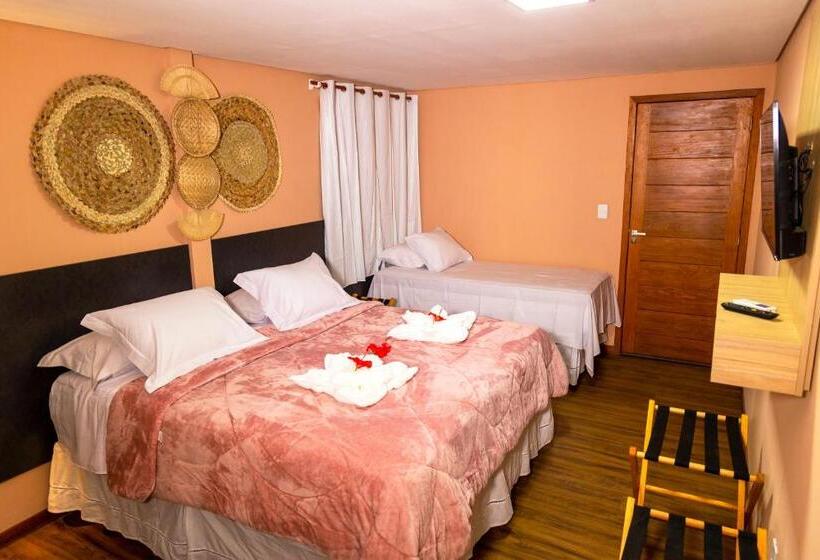 スーペリアトリプルルーム, Pousada Flor De Noronha