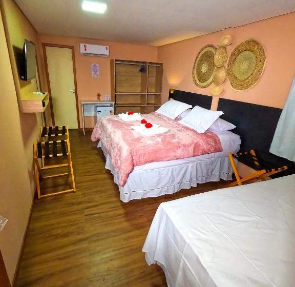 スーペリアトリプルルーム, Pousada Flor De Noronha