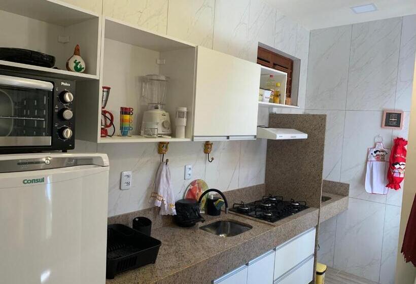 דירת חדר בקומת קרקע, Cardeiro Flat S.m.gostoso