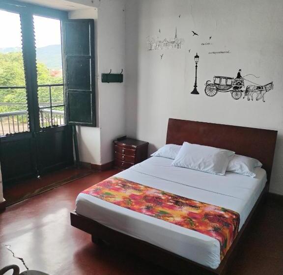 带阳台的豪华间, La Casona 1859