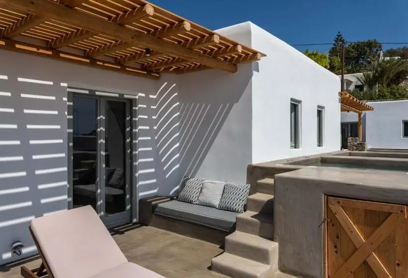 海の見えるプレミアムスイート, Trinity Mykonos   Beachfront Villa