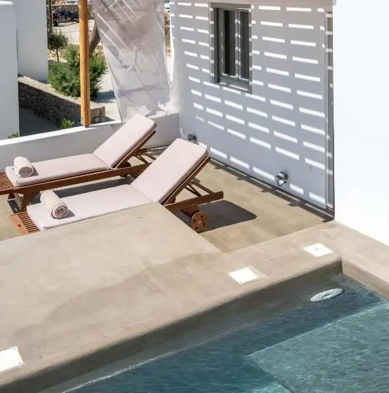 海の見えるプレミアムスイート, Trinity Mykonos   Beachfront Villa