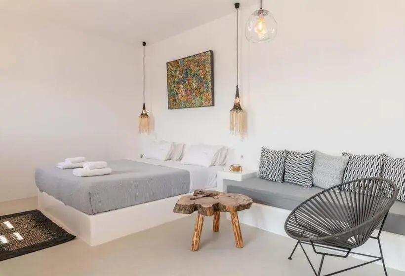 海の見えるプレミアムスイート, Trinity Mykonos   Beachfront Villa
