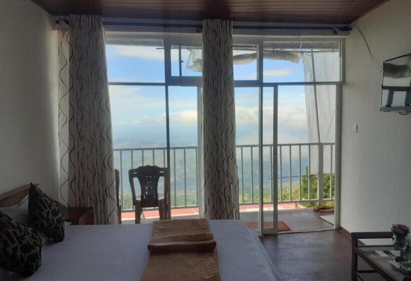 Quarto Familiar Vista Montanha, Haputale Super View