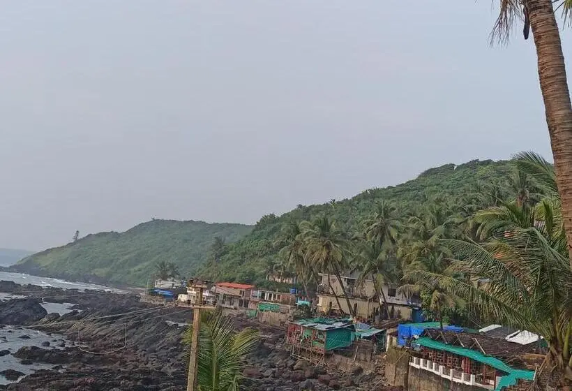 Deluxe-huone Parveke, Om Ganesh Naik Guest House