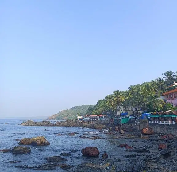 Deluxe-huone Parveke, Om Ganesh Naik Guest House