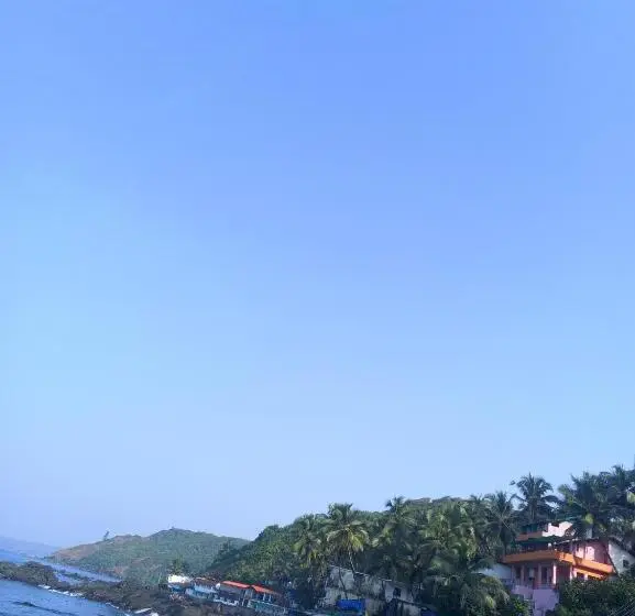 Deluxe-huone Parveke, Om Ganesh Naik Guest House