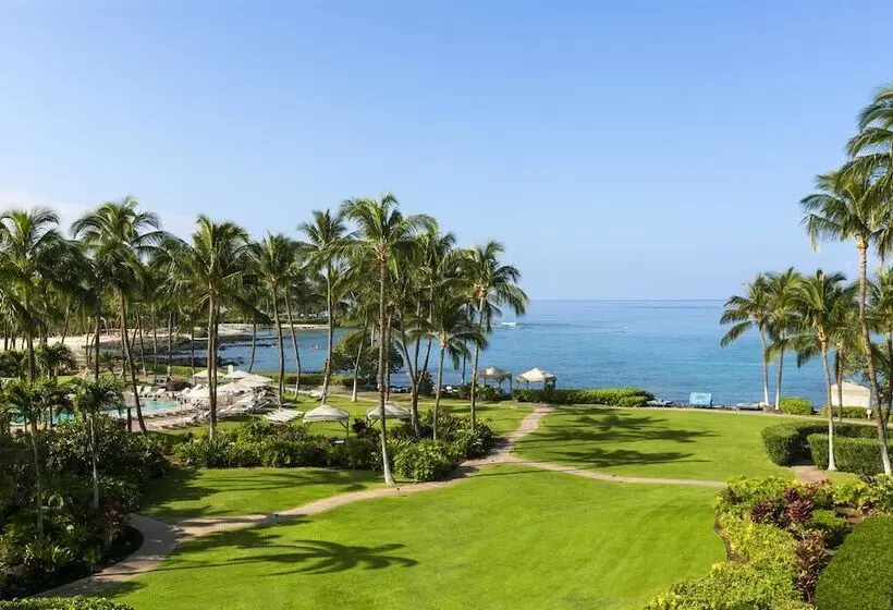 オーシャンビューのプレミアムルーム。, Fairmont Orchid Gold Experience