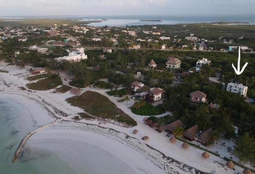 חדר סטנדרט צדדי נוף לים, Casa Vainilla Holbox Island