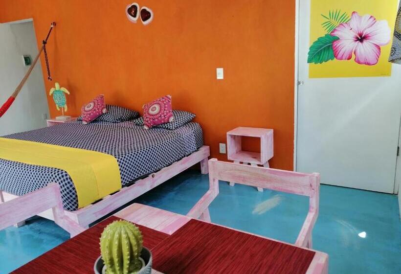 חדר סטנדרט נוף לבריכה, Casa Vainilla Holbox Island