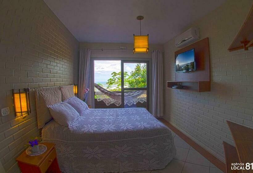 Quarto Estandar Vista Mar com Sacada, Morada Da Lagoa