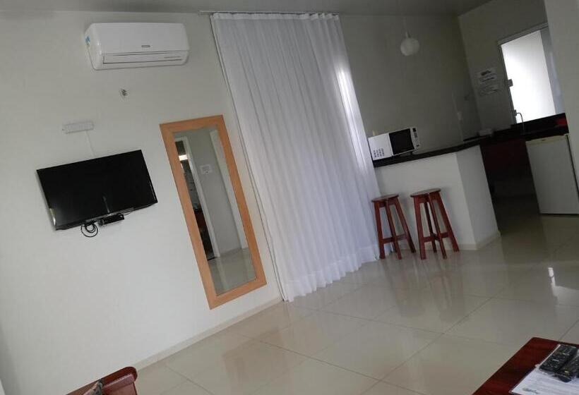 带1个卧室的豪华公寓, Pousada Kalunga